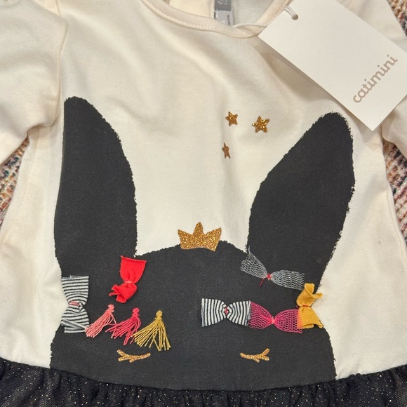 NWT Catimini baby tulle dress 6 months - Picture 5 of 6